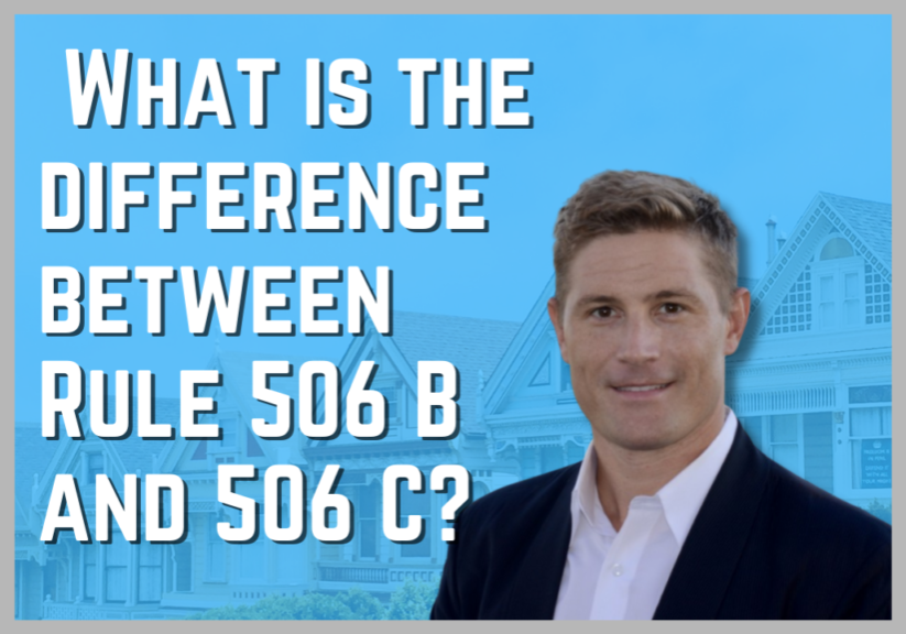 __What is the difference between Rule 506 B and 506 C - website